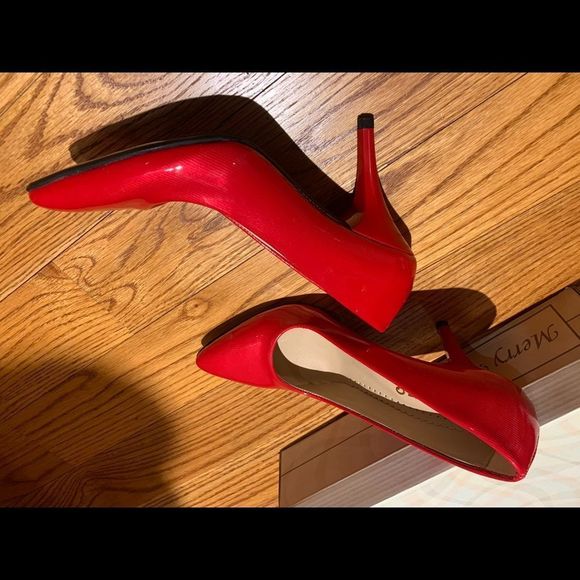 Potino Red Heels New Size 6 Made In Turkey - Picture 2 of 4